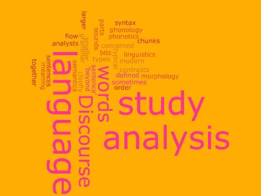 705 Discourse Analysis